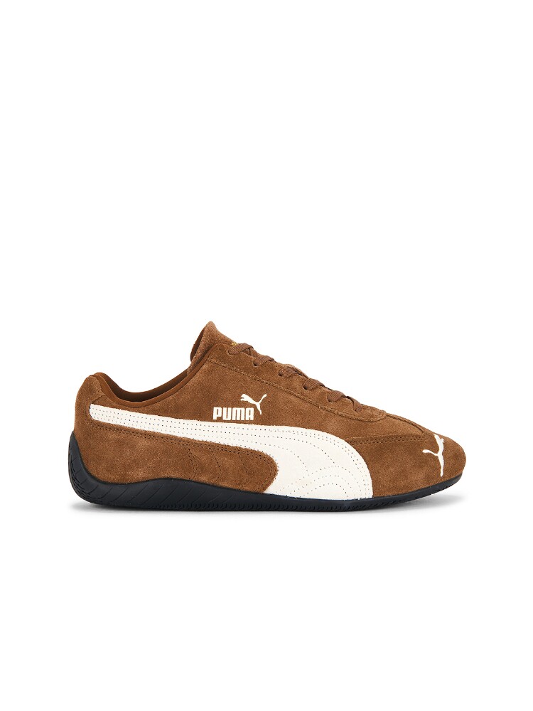 Puma Select棕色麂皮运动鞋复古风早秋新品休闲球鞋REVOLVE