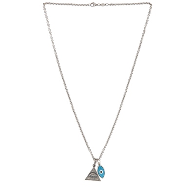 Nialaya TURQUOISE 项链 金属银色REVOLVE小众新款