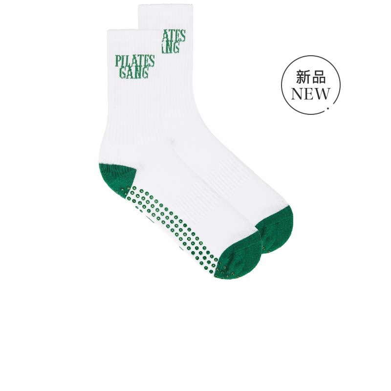 [秋冬新品]Souls. Pilates Gang Grip Socks 白色REVOLVE小众