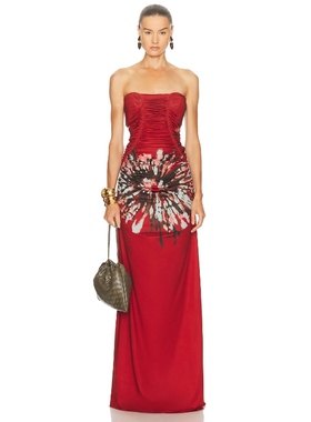 [冬季新品]SILVIA TCHERASSI COLLINS 裙子 红色REVOLVE小众