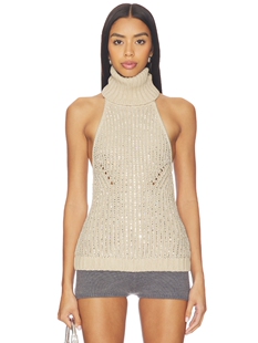 revolve小众新款 上装 棕黄色 VENETA retrofete