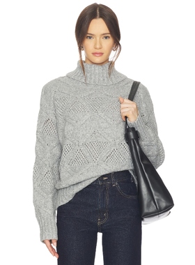 ASTR the Label JANETH 毛衣 淡灰色REVOLVE小众新款