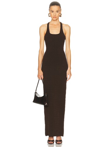 JACQUEMUS SCALA 裙子 revolve小众新款 巧克力色