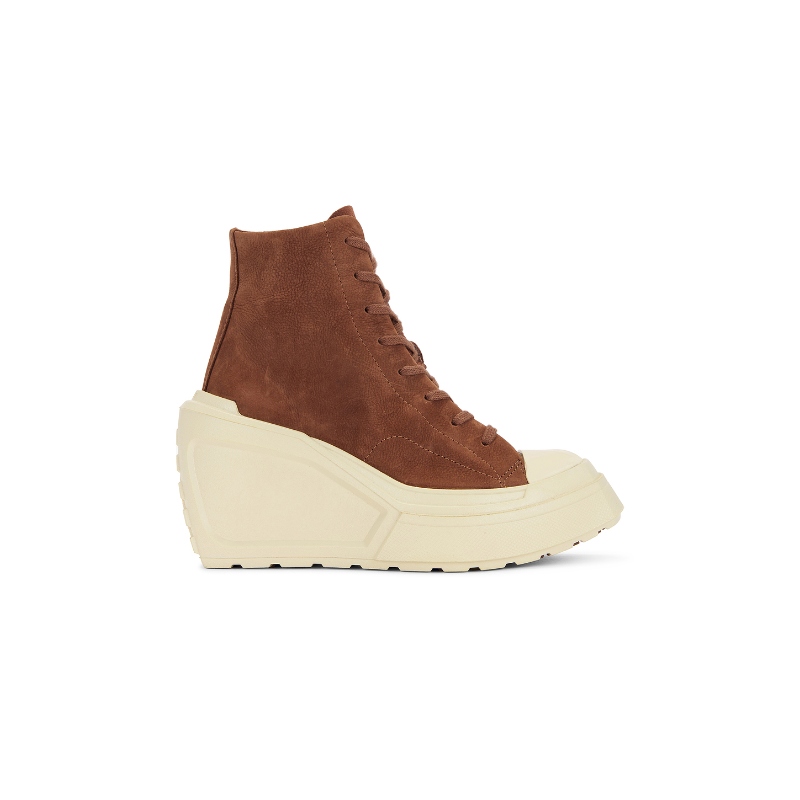 Converse 匡威 CHUCK 70 DE LUXE 楔跟 棕色REVOLVE小众新款女款