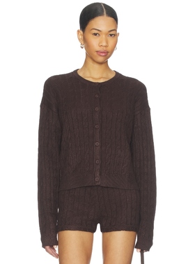 Show Me Your Mumu THROW ON 外套 棕色REVOLVE小众新款