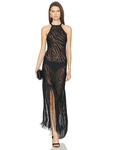 LAMARQUE JENNINE 裙子 revolve小众新款 黑色