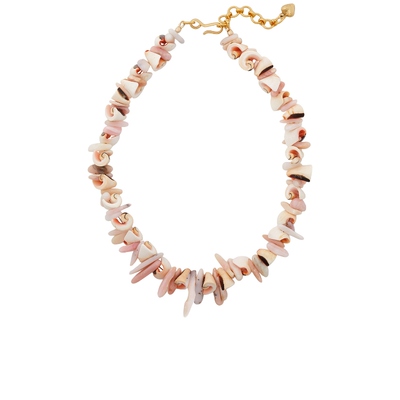 Brinker + Eliza 项链 粉红胭脂系列 REVOLVE小众