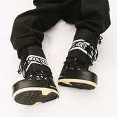 靴子滑雪鞋 保暖雪地靴棉靴 雪系穿搭 痞幼同款 女revolve小众新款