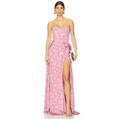 V. Chapman CECILIA 裙子 粉色REVOLVE小众新款