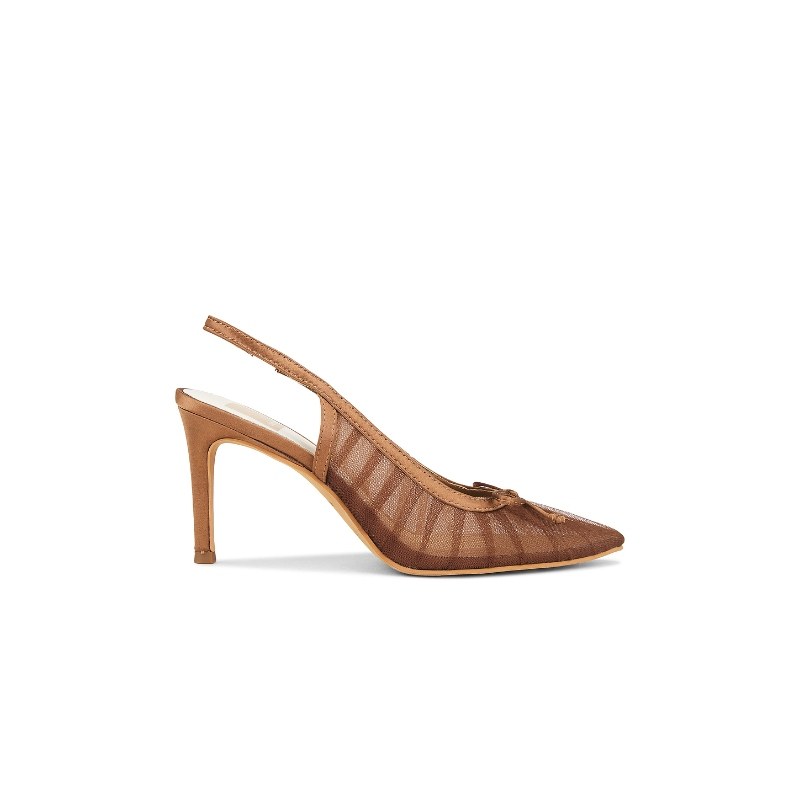 Dolce Vita 尖头后空细跟高跟鞋夏季浅口网纱凉鞋性感REVOLVE女鞋,女鞋,浅口单鞋,淘宝优惠券,粉丝福利购,淘宝优惠卷