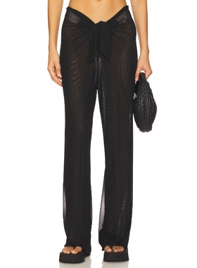 [冬季新品]Vix Swimwear PARE 长裤 黑色 美式休闲风REVOLVE小众