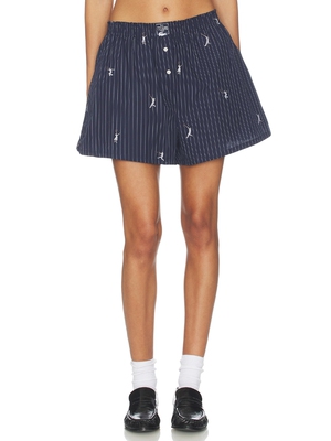 Lacoste Oversize Fit Jacquard Shorts revolve小众新款