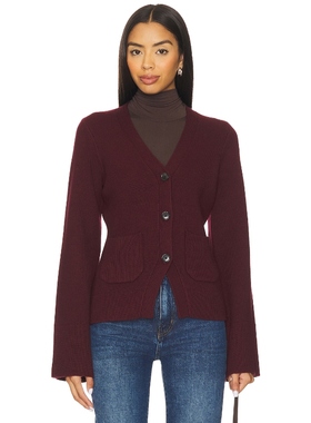 [冬季新品]PISTOLA AERON 开衫 酒羊毛衫REVOLVE小众冬季保暖