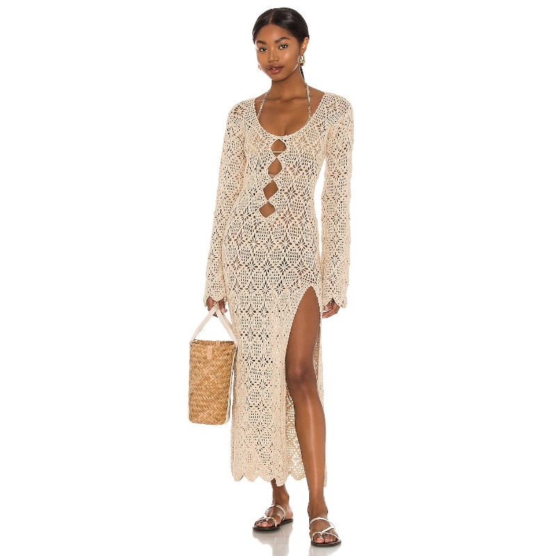 Tularosa TARIK 针织长裙revolve时尚小众新款