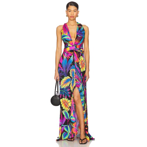 Luli Fama NEON NIGHTS 连衣裙 Fuchsia,BlueREVOLVE小众新款