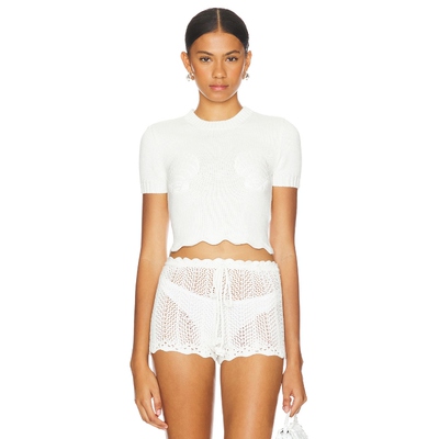 [冬季新品]Tularosa AMARLYN 上装 象牙白 REVOLVE小众新款