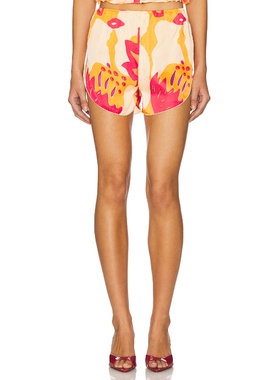 SWF SHORT 短裤 橙色 美式休闲风REVOLVE小众新款