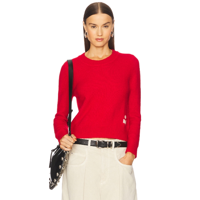 Isabel Marant Etoile ISADORA 毛衣 红色REVOLVE小众新款