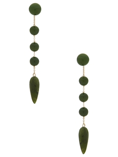 SOPHIE BUHAI PHOENICIAN 耳饰 revolve小众新款 绿色