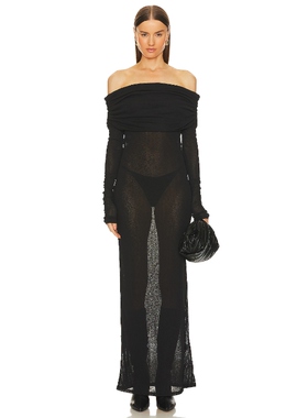 [春季新品]superdown CHANTAL 针织长裙revolve时尚小众