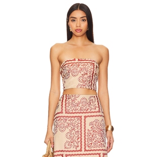 Palm 小众新款 Bliss Croprevolve时尚 Strapless BecBridge