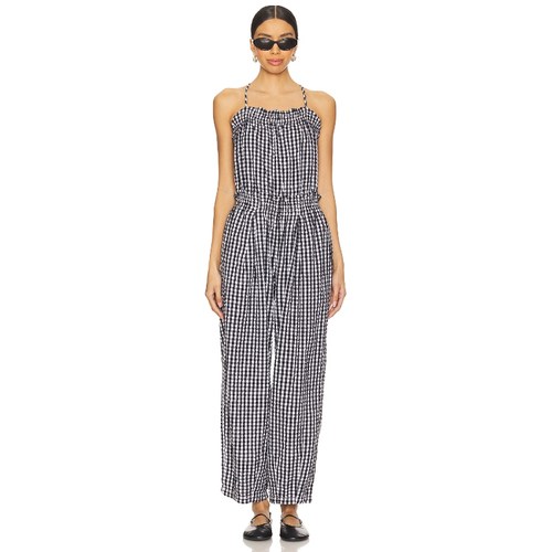 【海外直邮】Free People Retro Heatwave Gingham One Piece 黑