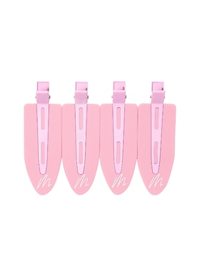 Mermade Hair 粉色超大无痕发夹四个套装REVOLVE小众新款