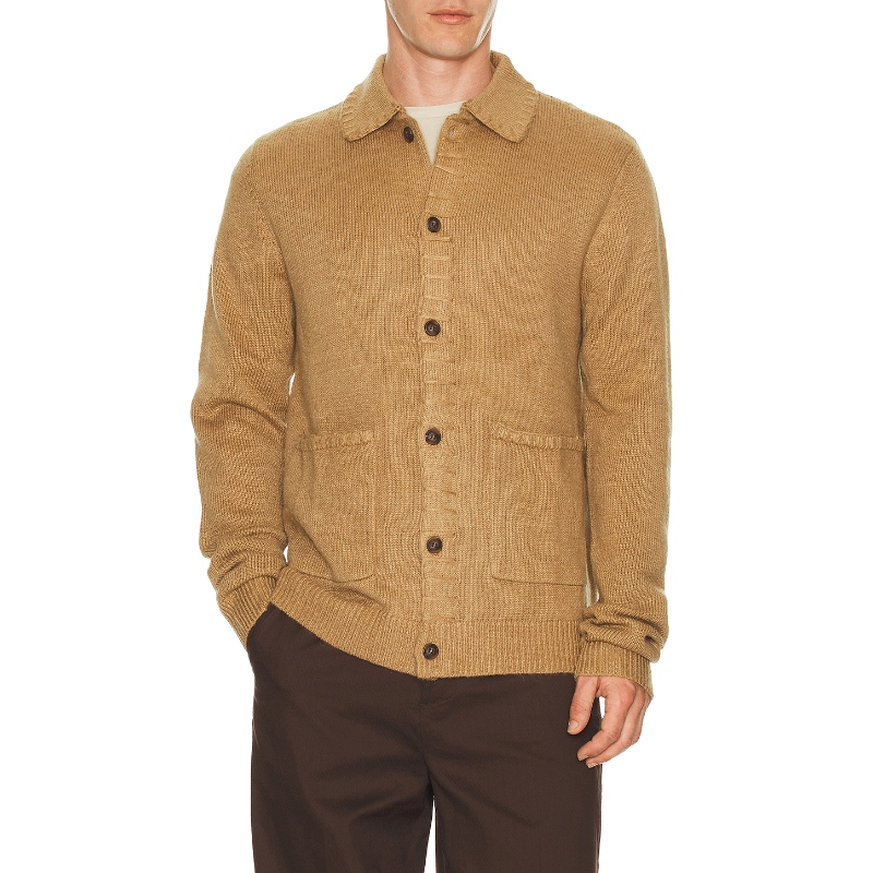 Rhythm WHIP 开衫 棕色羊毛衫REVOLVE小众新款