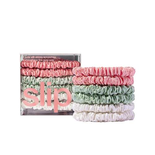 slip SKINNY SCRUNCHIES SET OF 6 束发带套件 revolve小众新款 B