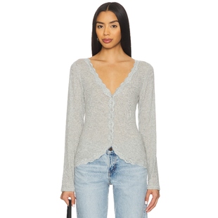 海外直邮 修身 Free 针织开衫 内搭上衣REVOLVE People