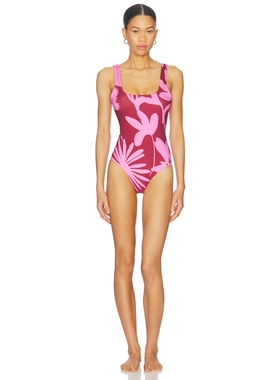 eywasouls malibu AURORA 一件式泳装 revolve小众新款 粉色