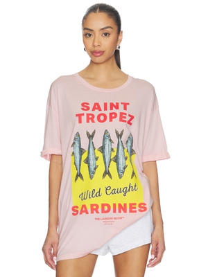 The Laundry Room 沙丁鱼字母印花宽松休闲复古风T恤REVOLVE