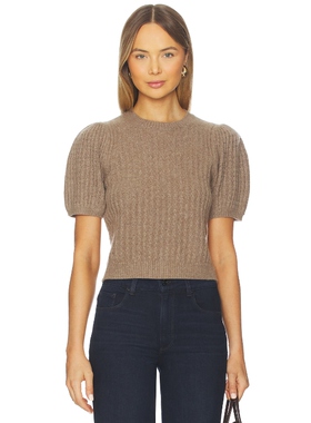 [冬季内搭]PAIGE LUCERNE 上装灰褐色辣妹风REVOLVE小众新款