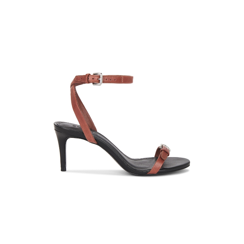 [final]Schutz AURORA MID 凉鞋 棕色REVOLVE小众新款女款
