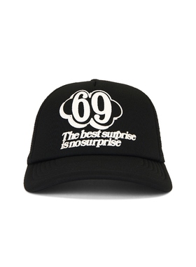 [冬季新品]Aries NO SURPRISE 卡车司机帽 黑色REVOLVE小众