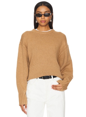 [春季新品]Guest In Residence COZY 毛衣 棕黄色REVOLVE冬季保暖