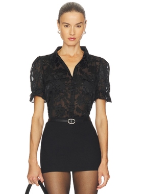 Generation Love MINA 上装 黑色REVOLVE小众新款