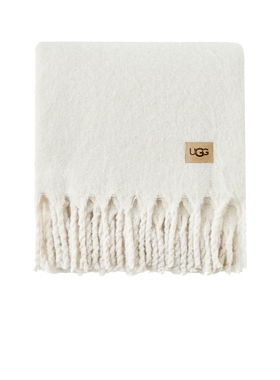 UGG Home BAYLE THROW BLANKET BAYLE 毛毯 白色REVOLVE小众新款