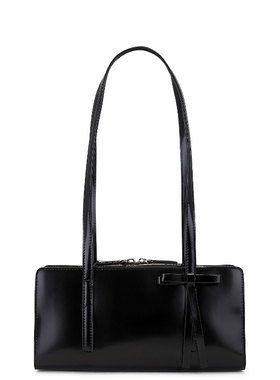 [冬季新品]Sandy Liang RECITAL简约风黑色手提包REVOLVE