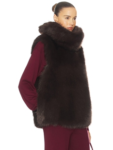 FAUX revolve小众新款 FOX 马甲 GILET Helsa