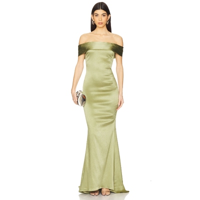 Michael Costello MARGIT 长裙 天蓝REVOLVE小众新款