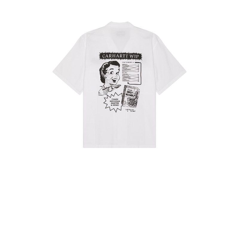 Carhartt WIP Deli Shirt 白色REVOLVE小众新款