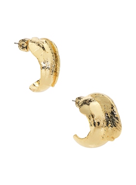 Demarson SHELL 耳饰 金属金色REVOLVE小众新款