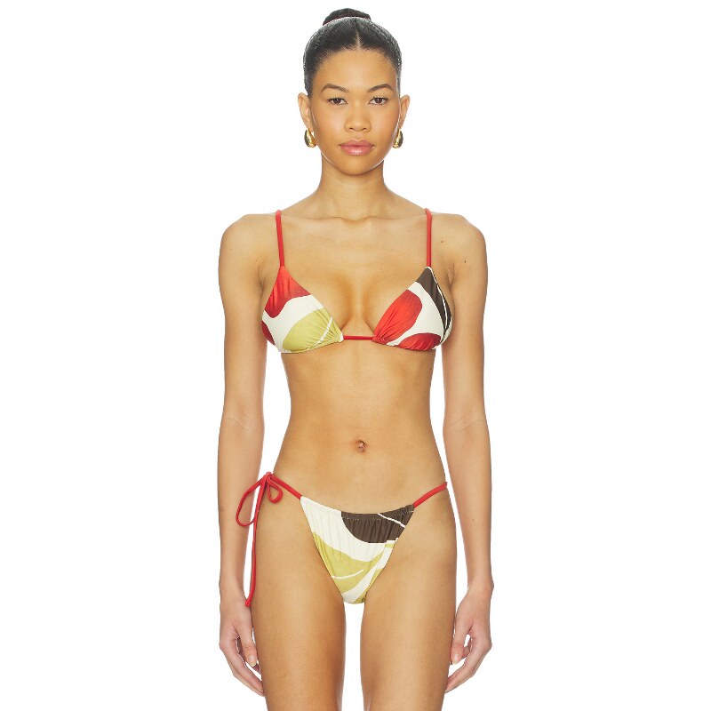 SIR. JULIETTA 比基尼文胸上装 奶油色REVOLVE小众新款