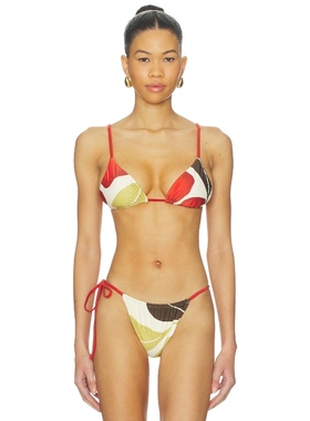SIR. JULIETTA 比基尼文胸上装 奶油色REVOLVE小众新款