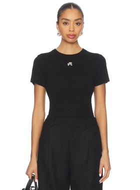 Malbon Golf LISETTE 针织上装 黑色 y2k辣妹风REVOLVE小众新款