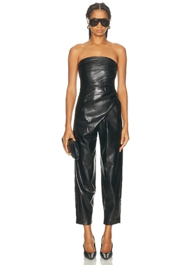 [冬季新品]The Andamane YANA 连身裤 黑色美式休闲风REVOLVE小众