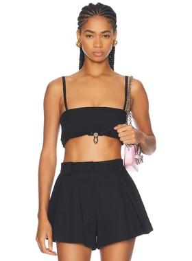 Moschino Jeans 莫斯奇诺 HIKING 胸衣 黑色REVOLVE小众新款