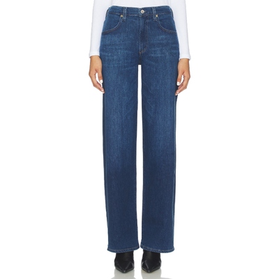 Citizens of Humanity ANNINA 直筒长裤 蓝色REVOLVE小众新款