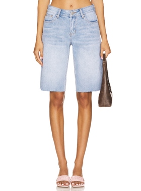 superdown KAROLINE 短裤 蓝色 美式性感REVOLVE小众新款